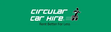 Circular car hire logo